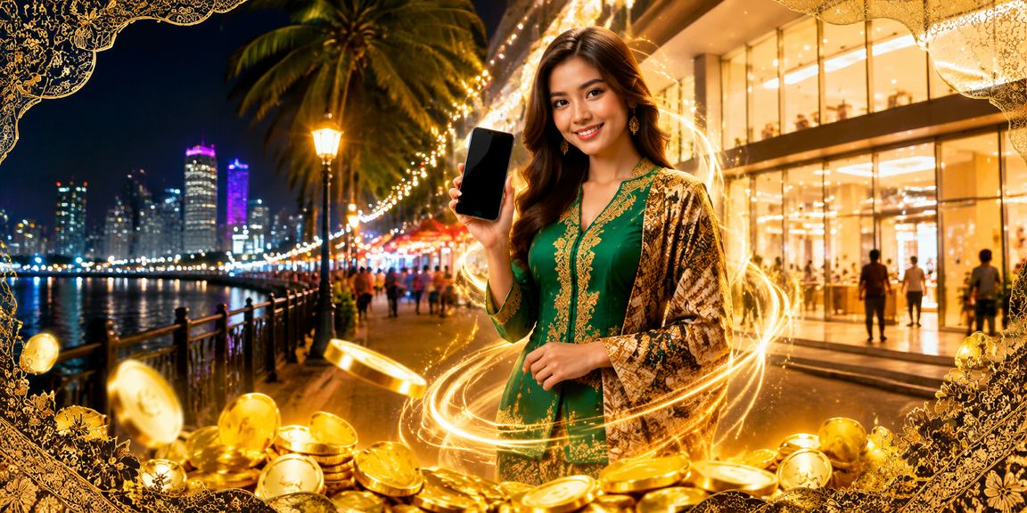 Aplikasi kasino mudah alih dengan rekaan batik Pulau Pinang untuk pengalaman promosi terbaik